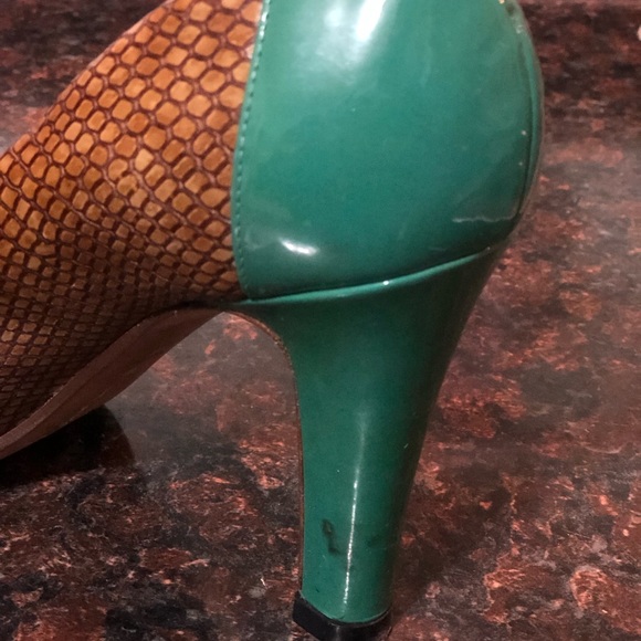 Kate Spade Louisa Faux Snake Heels - Picture 5 of 15